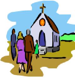 church walking